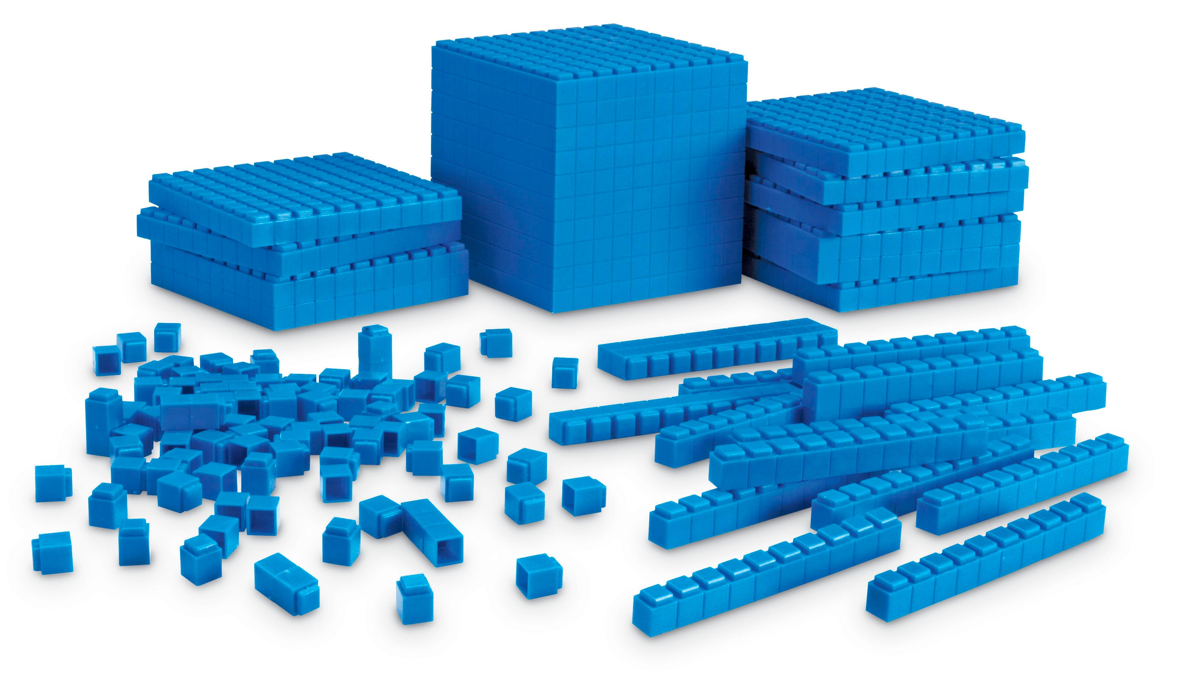 Base 10 Blocks, Place Value, Base 10, Base 10 Math Supplies, Item Number 1391260